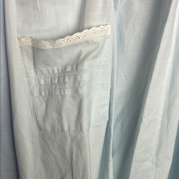 Vintage Light Blue Sleeveless Night Dress - Picture 10 of 10